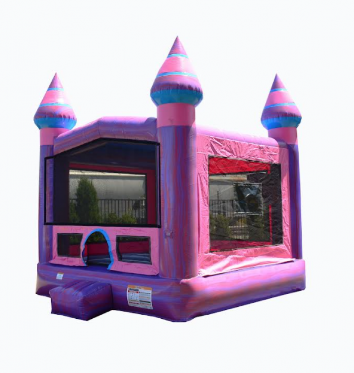 Cotton Candy Premium Bounce Castle Wesley Chapel Bounce House & Party