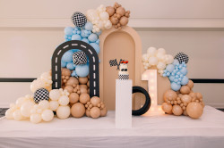 Multi Panel Backdrop Display Balloon Decor
