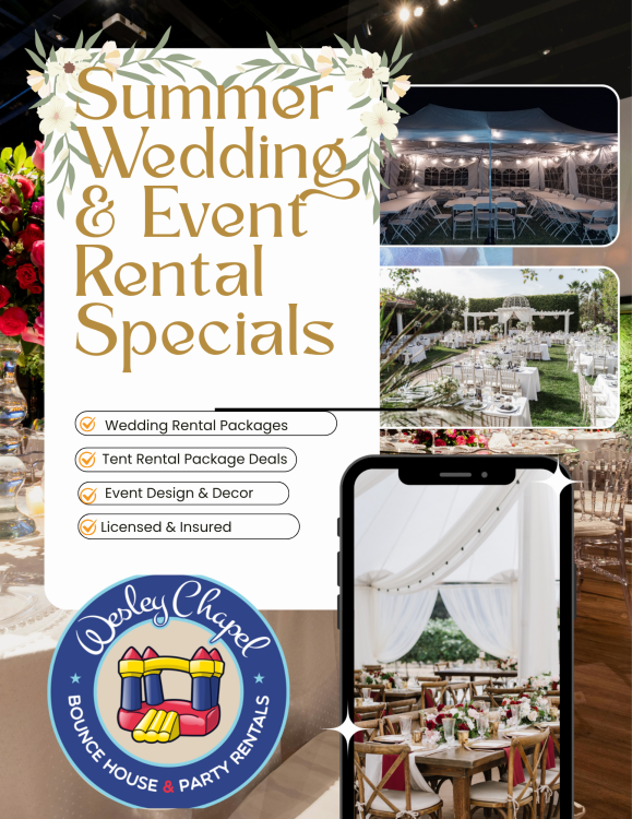 Summer Wedding & Event Specials